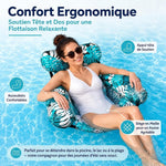 Fauteuil Flottant Premium – Transat Gonflable de Piscine