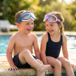 Lunettes de Natation Anti-Buée & Anti-Fuite – Enfant & Adulte