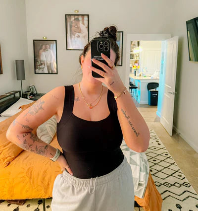 Débardeur Soutien-Gorge Intégré à Soutien Avant